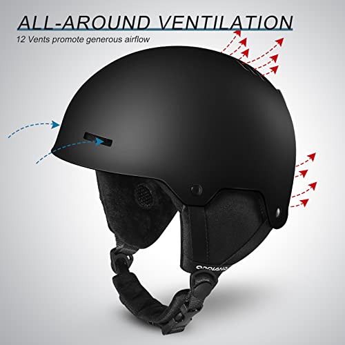 Adjustable PC Shell EPS Foam Snow Helmet U451482