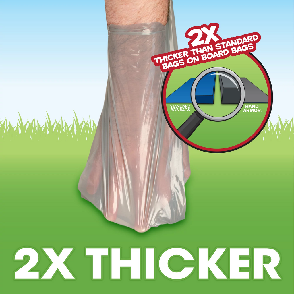 Extra Thick Multi Colored Dog Poop Bags with Easy Tie Handles, 200 Count L232