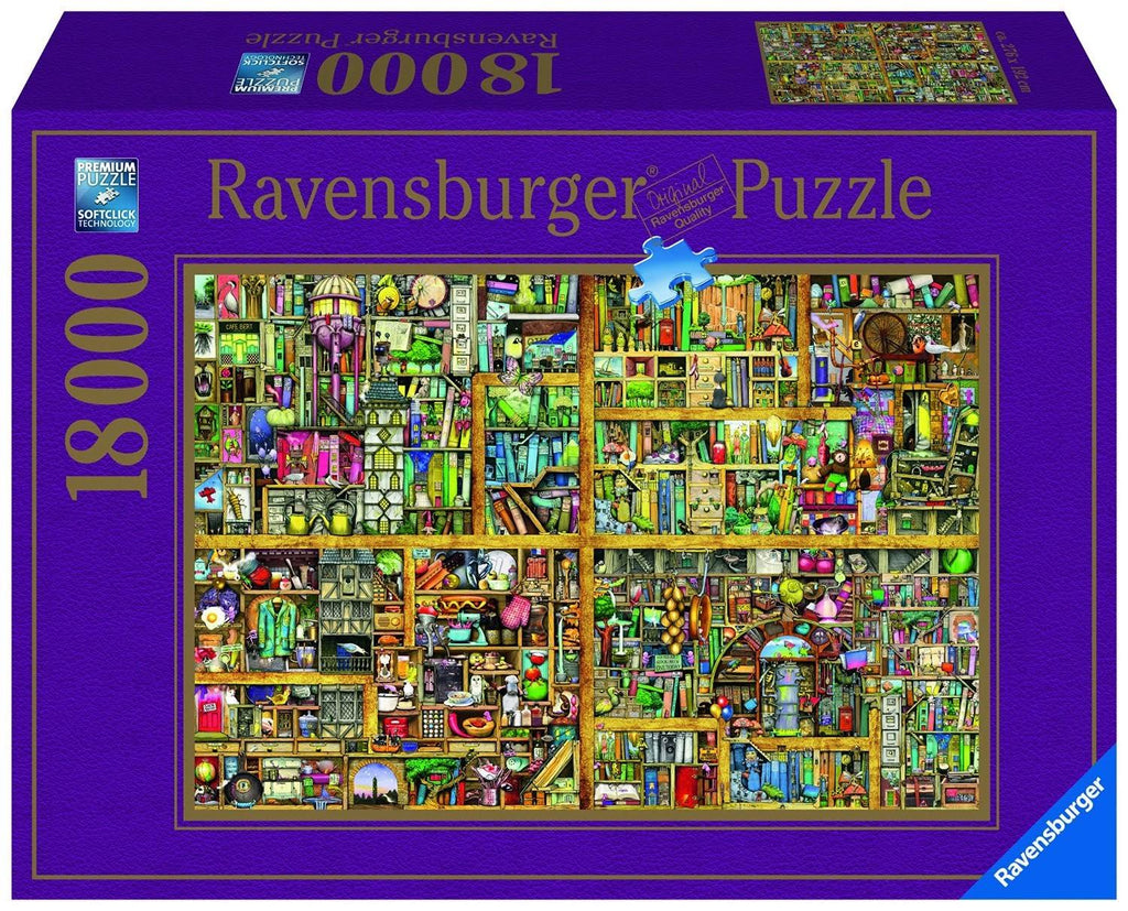 Magical Bookcase Puzzle V5490