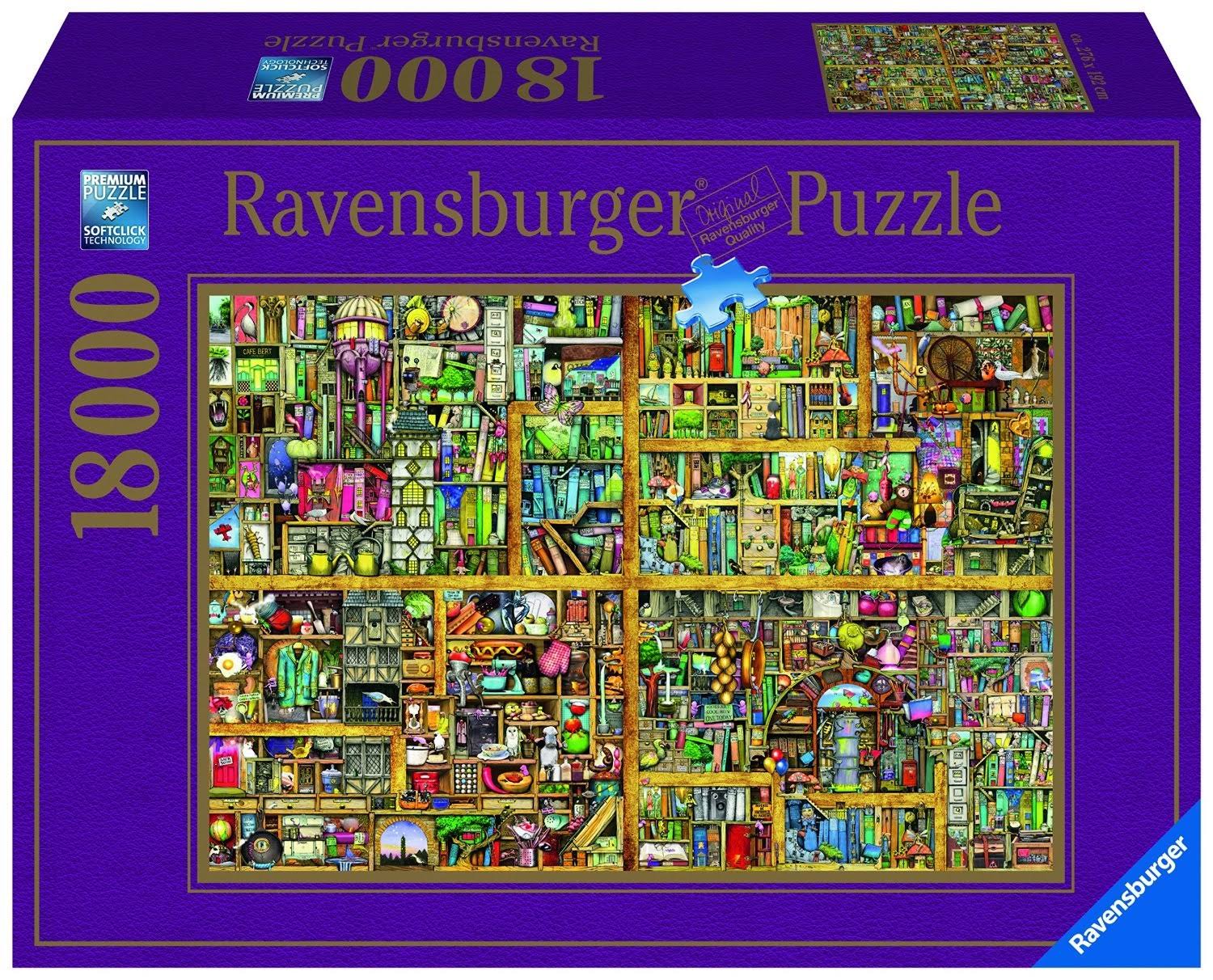 Magical Bookcase Puzzle V5490