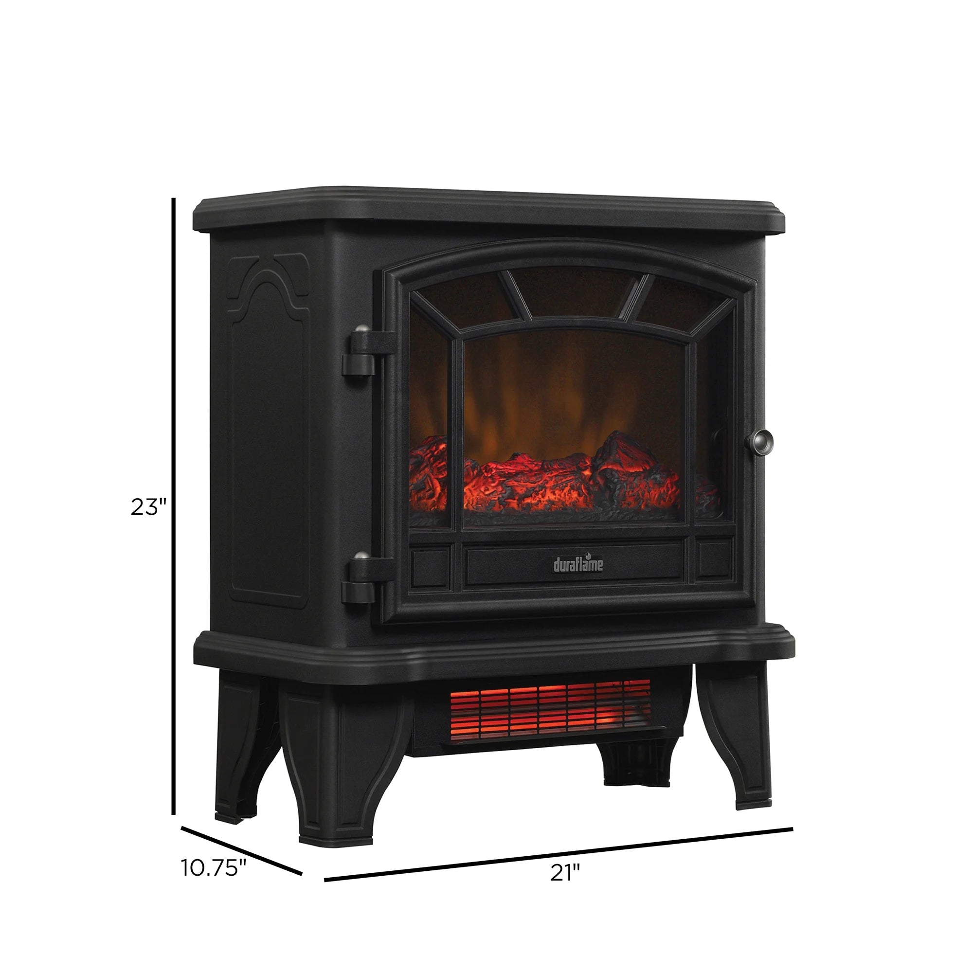 1,000 sq ft Infrared Quartz Electric Fireplace Stove Heater T691