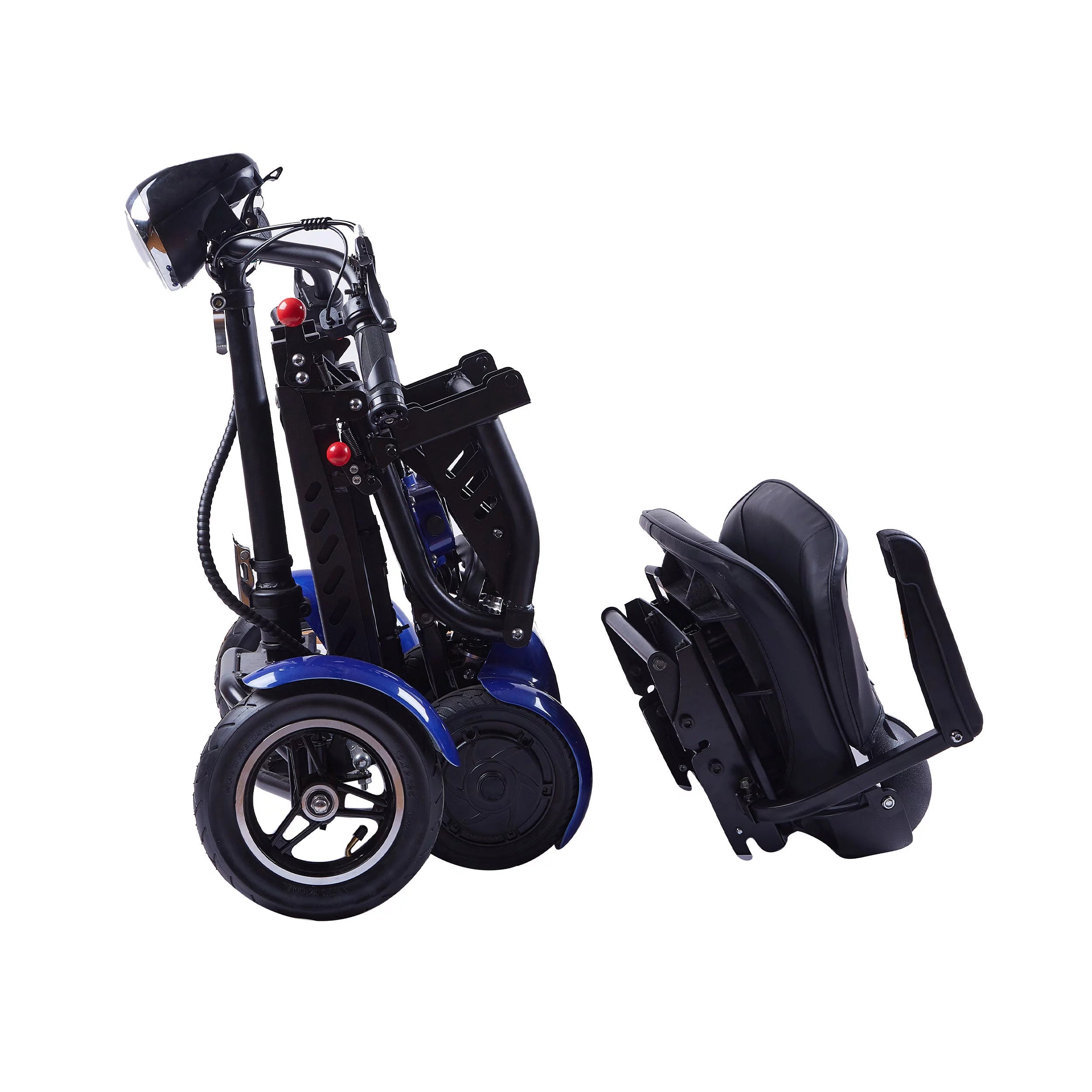 Blue Foldable Mobility Scooters H433838