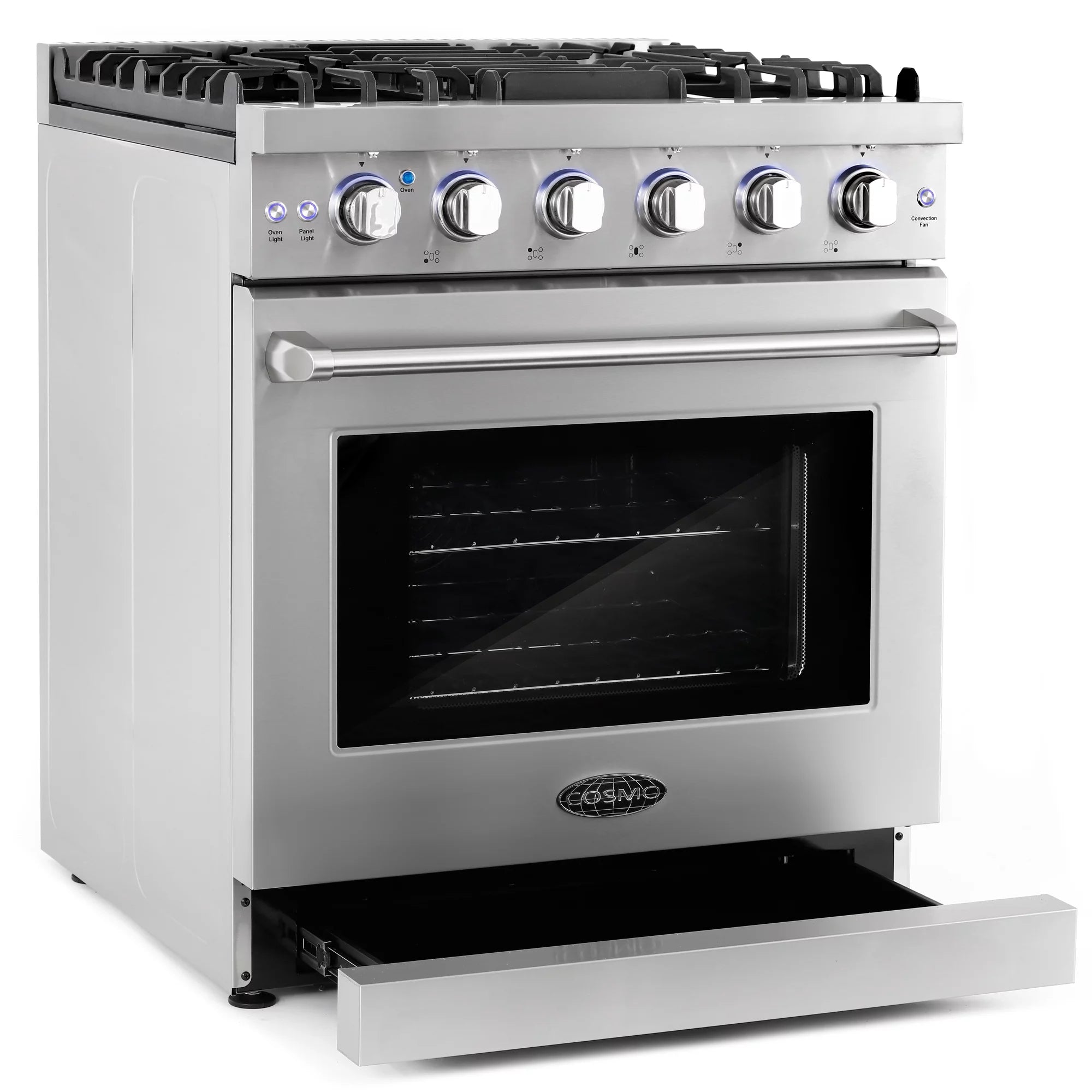 30 Inch 4.5 Cubic Foot Gas Range Convection Oven B971