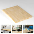 Unfinished Birch Solid Hardwood Countertop, 1.5" Thickness, 25" W x 60" L E96155
