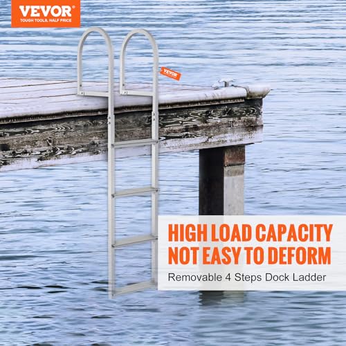 Aluminum Swim Ladder with Nonslip Design N301