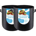 8 Pack 5 US Gallon Heavy Duty Nonwoven Fabric Grow Pots with Handles Z43986