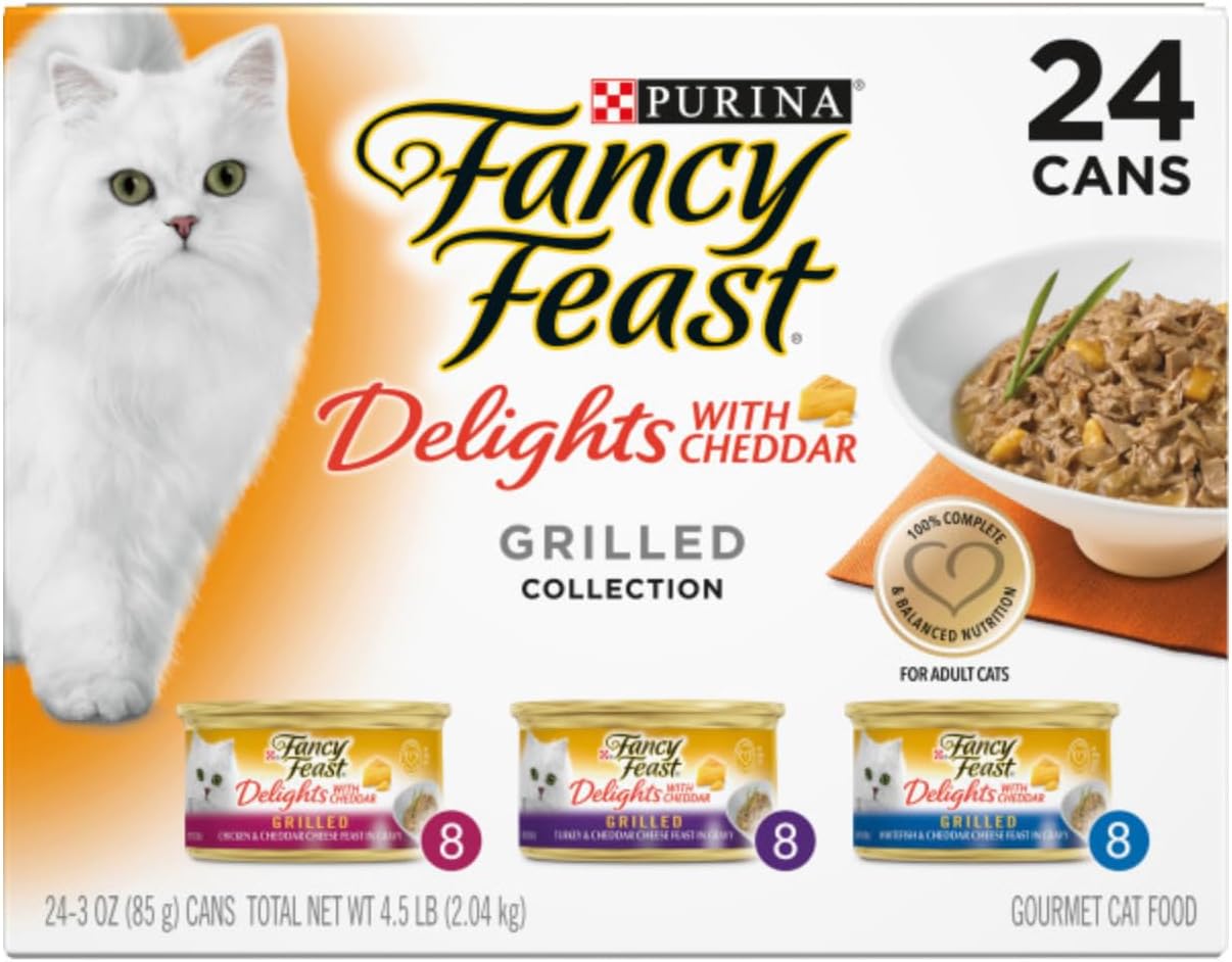3 OZ Wet Cat Food Variety Pack, 24 CT I3024