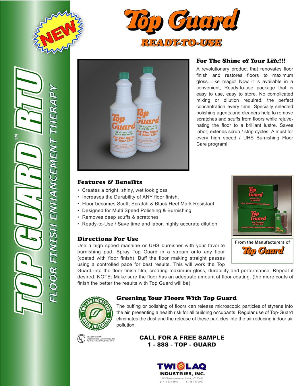 12x1Quart Floor Finish N8371