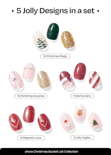 Semi Cured Gel Nail Strips N4321
