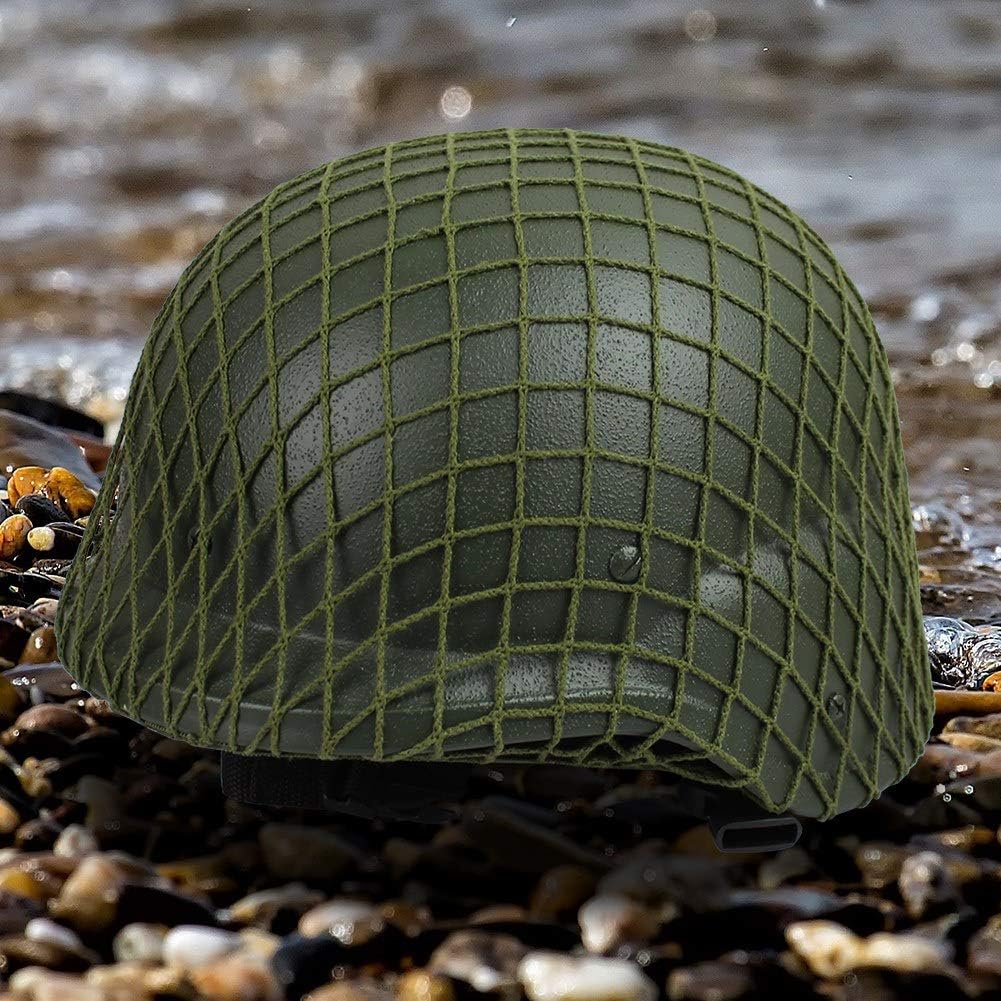 Green Nylon Helmet Net F66130