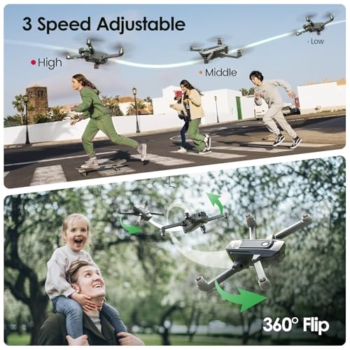 1080P FPV Foldable RC Quadcopter Drone with Camera T2886