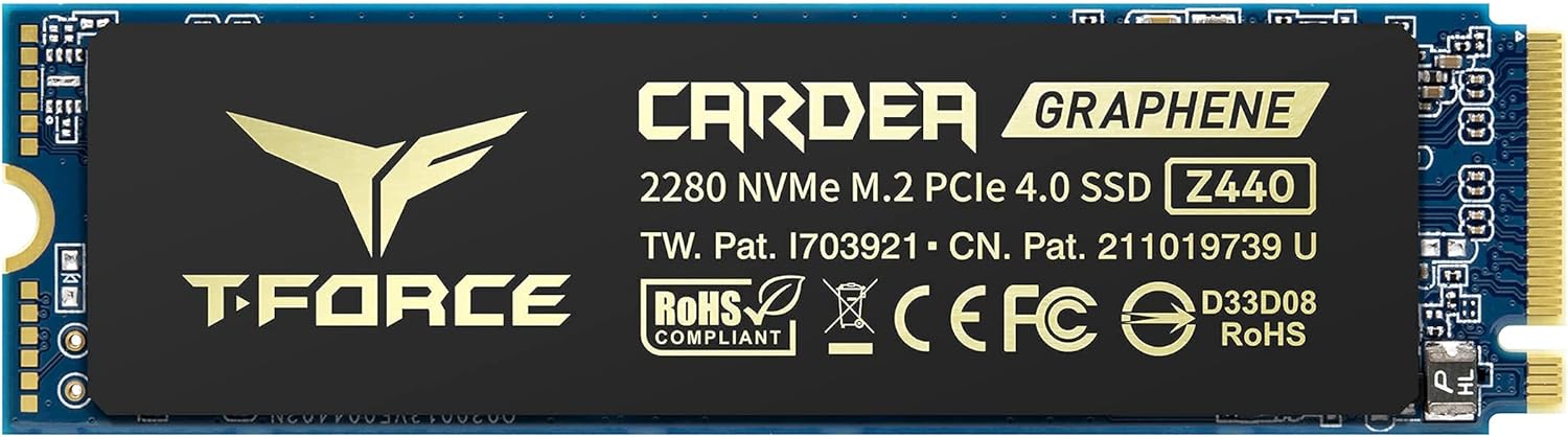 1TB NVMe PCIe Gen4 M.2 2280 SSD Pack of 2 I4475