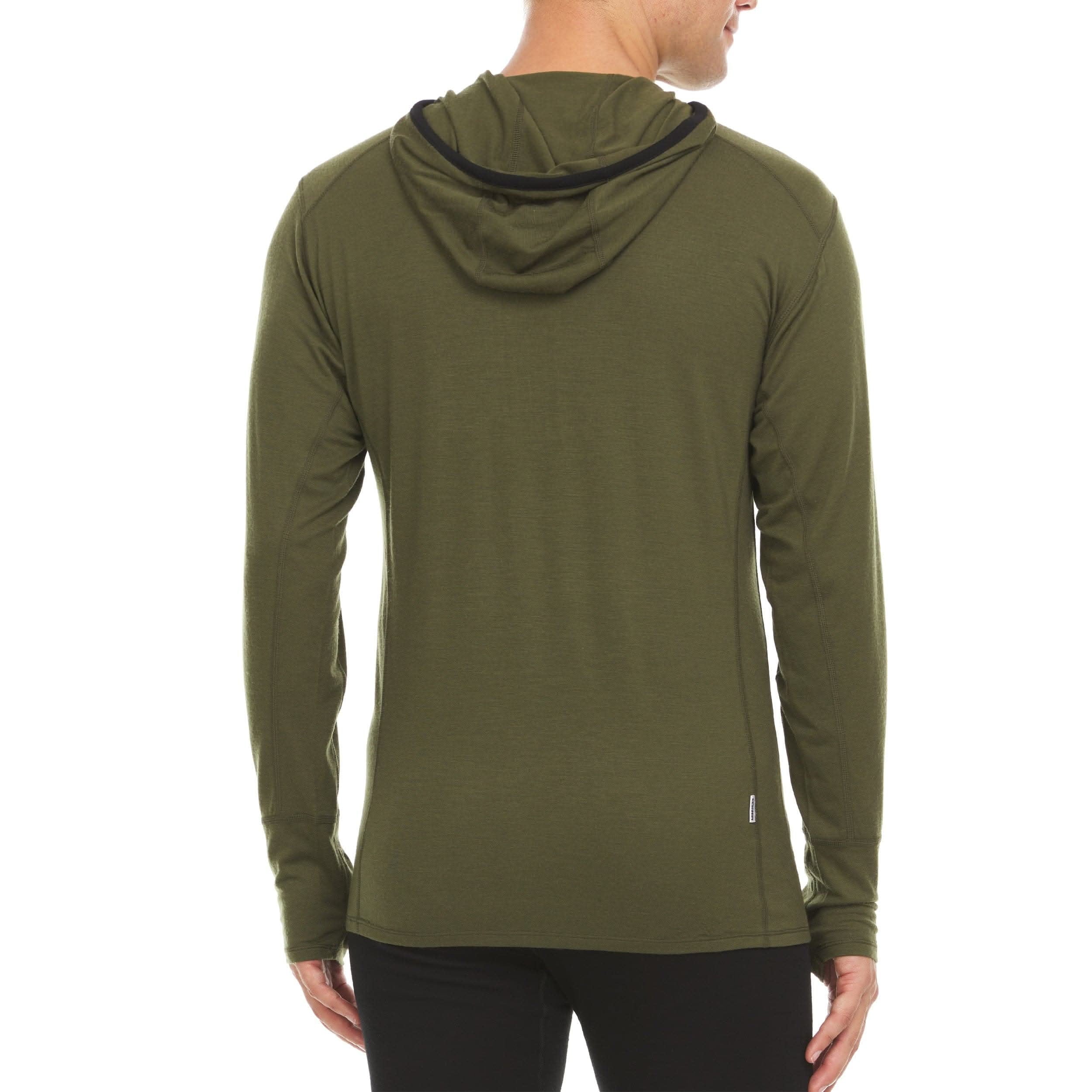 Wool 1/4 Zip Merino Sun Hoodie W69608