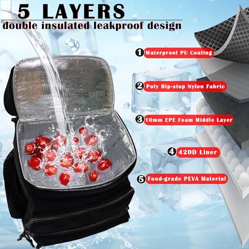 Leak Proof Insulated Cooler Backpack B87410
