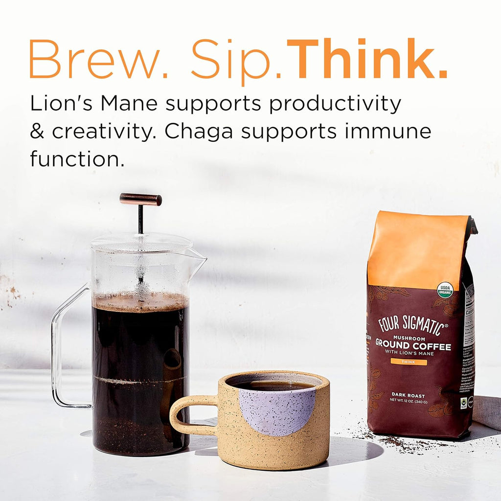 Organic Mushroom Ground Coffee W346567