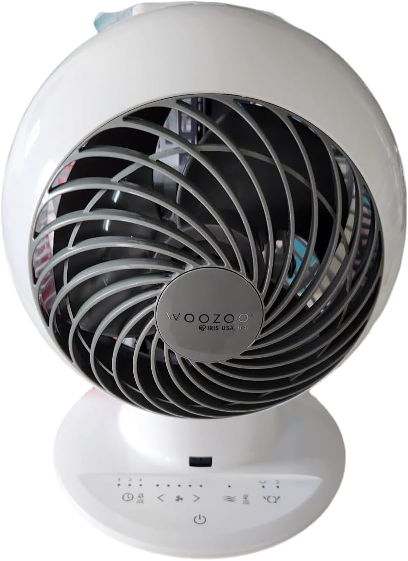 White 5-Speed Oscillating Fan A362129