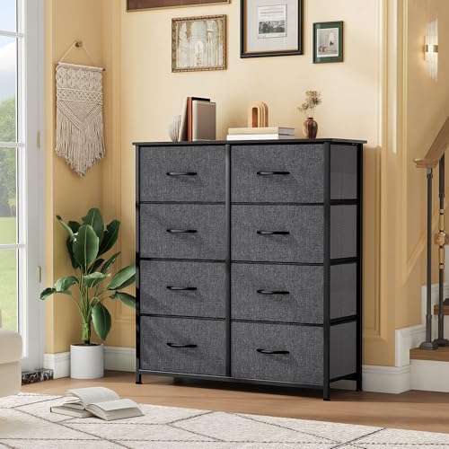 Fabric Dresser with 8 Drawers S945537