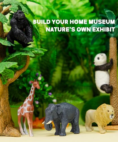 12 PCS Plastic Animal Figurines L812