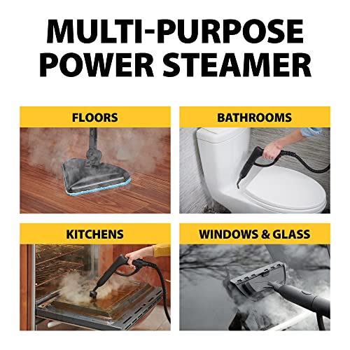18 Attachments Included Multipurpose Power Steamer L977
