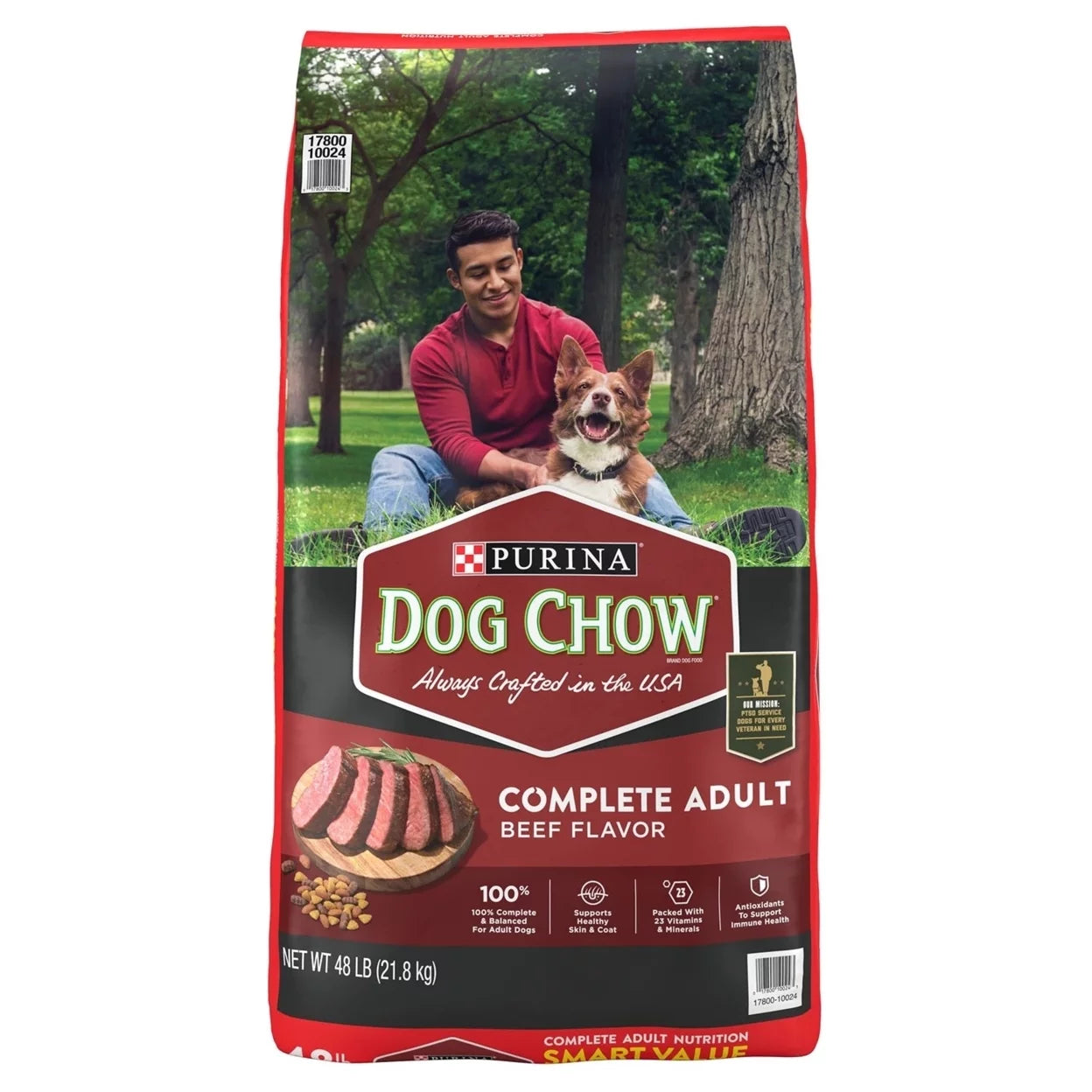 Beef Flavor Dry Dog Food (48 Pounds) X544