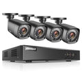 8-Channel 1080p Lite Video DVR Security Camera System B4271