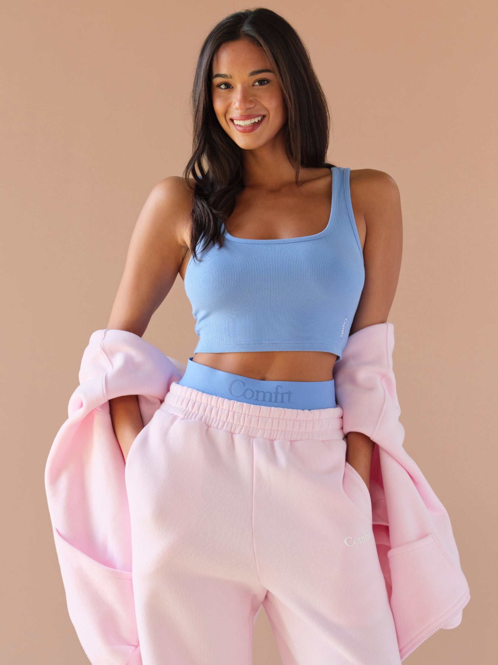 Rib Contour Crop Tank