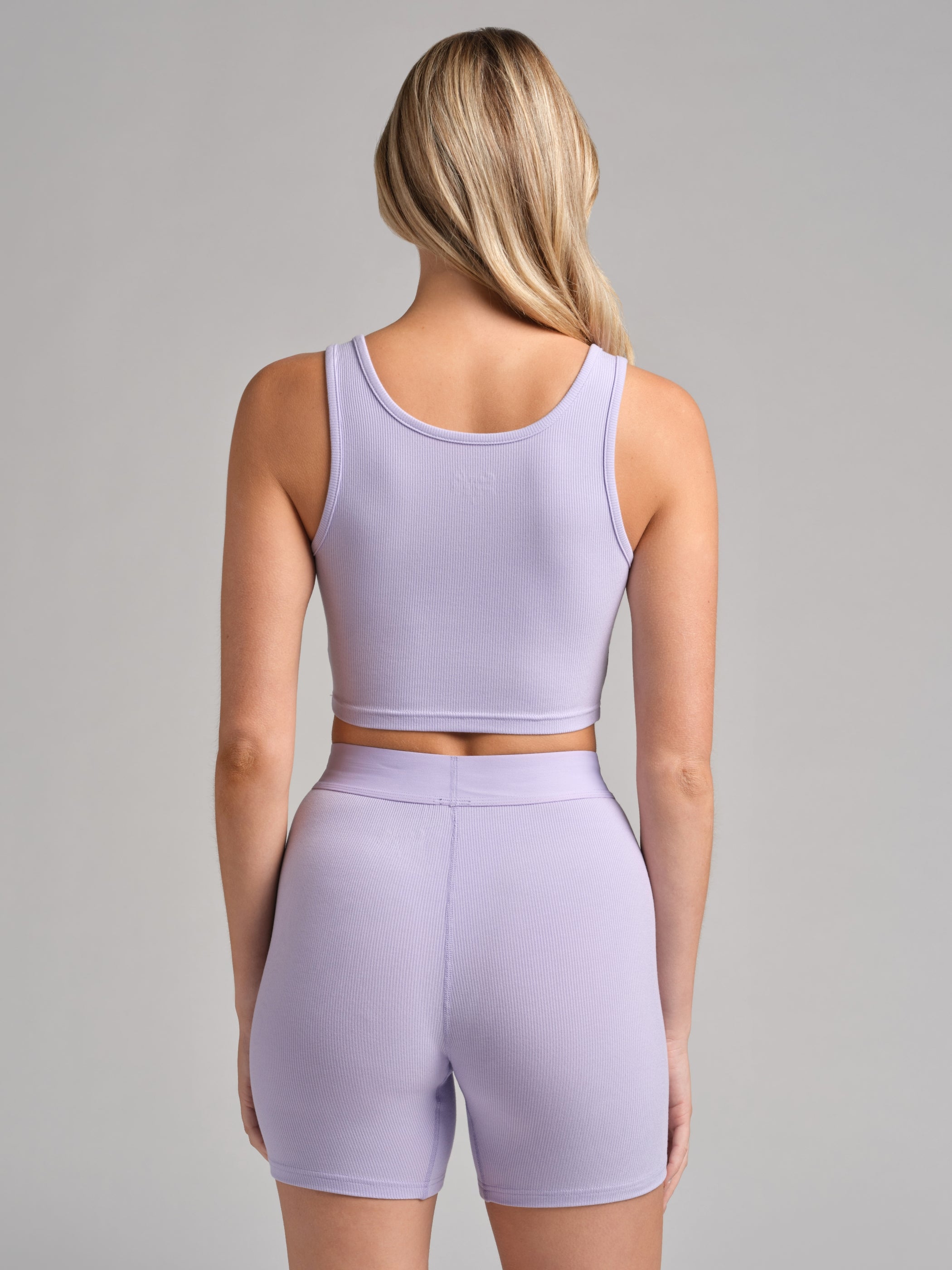 Rib Contour Crop Tank
