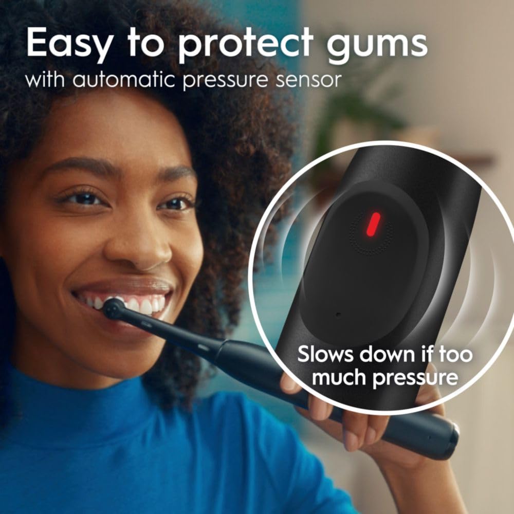 Pure White Rechargeable Electric Toothbrush with 1 Brush Head E66436