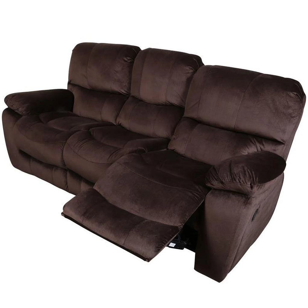 Chocolate Reclining Sofa P1919