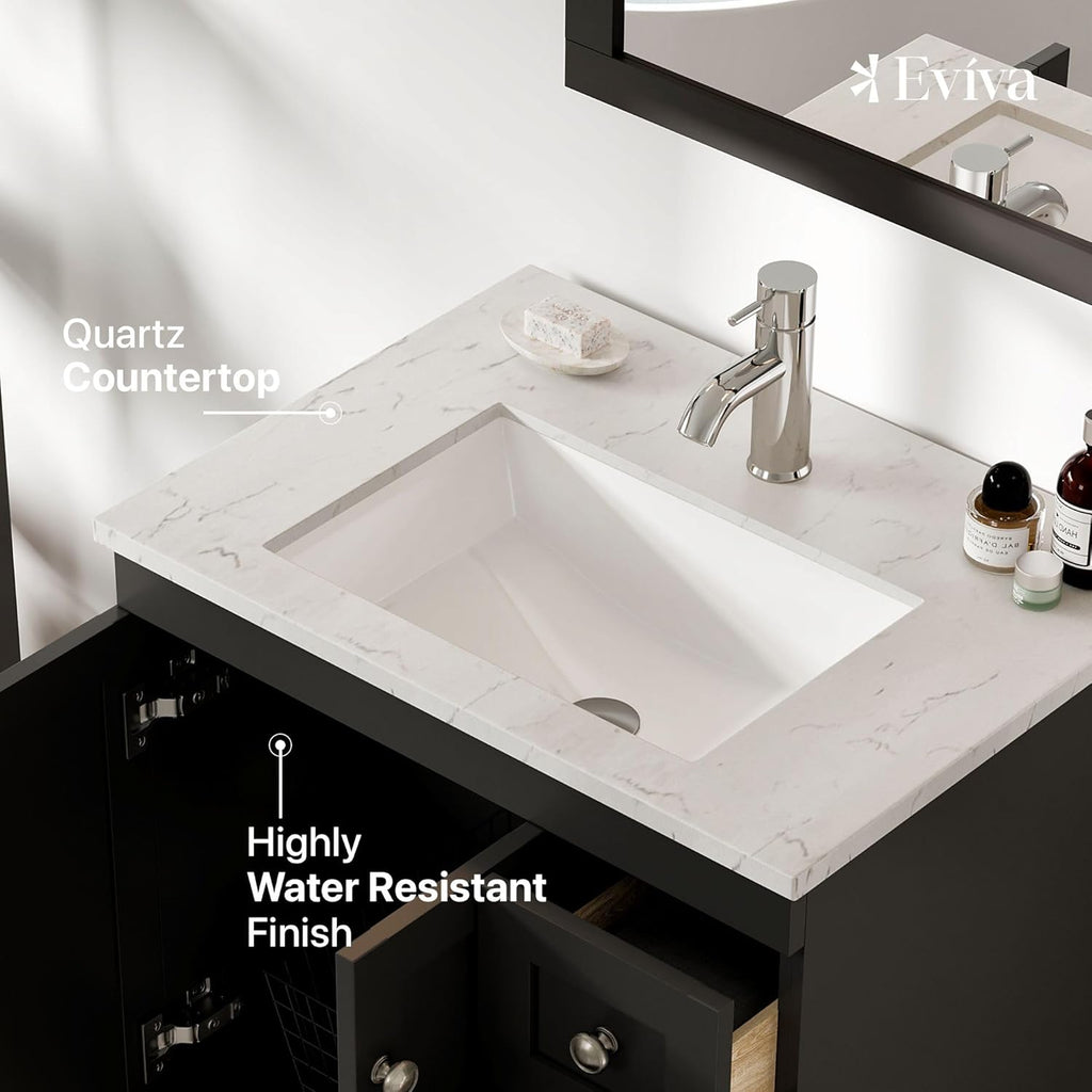 24" x 18" Espresso Bathroom Vanities Z7452
