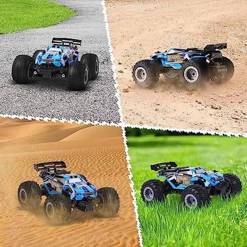 2.4Ghz All Terrain Off-Road Monster Truck with LED Bodylight and 2 Rechargeable Batteries B741992