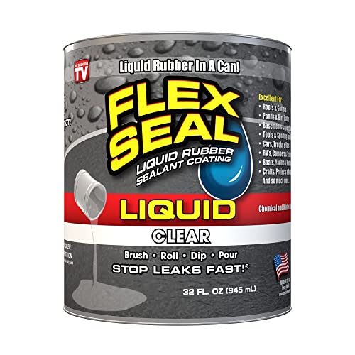 Clear Liquid Rubber Coating Sealant, 32 oz C164