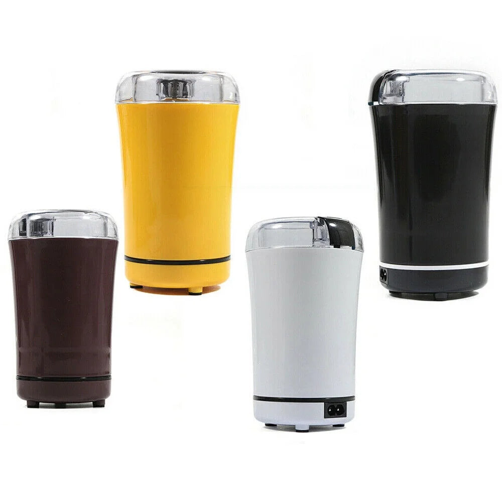 Electric Coffee Bean Grinder 150W Black S522947