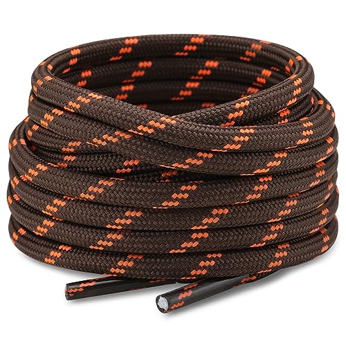 Round Shoelaces 2 Pairs Heavy Duty Work Boots Y860545