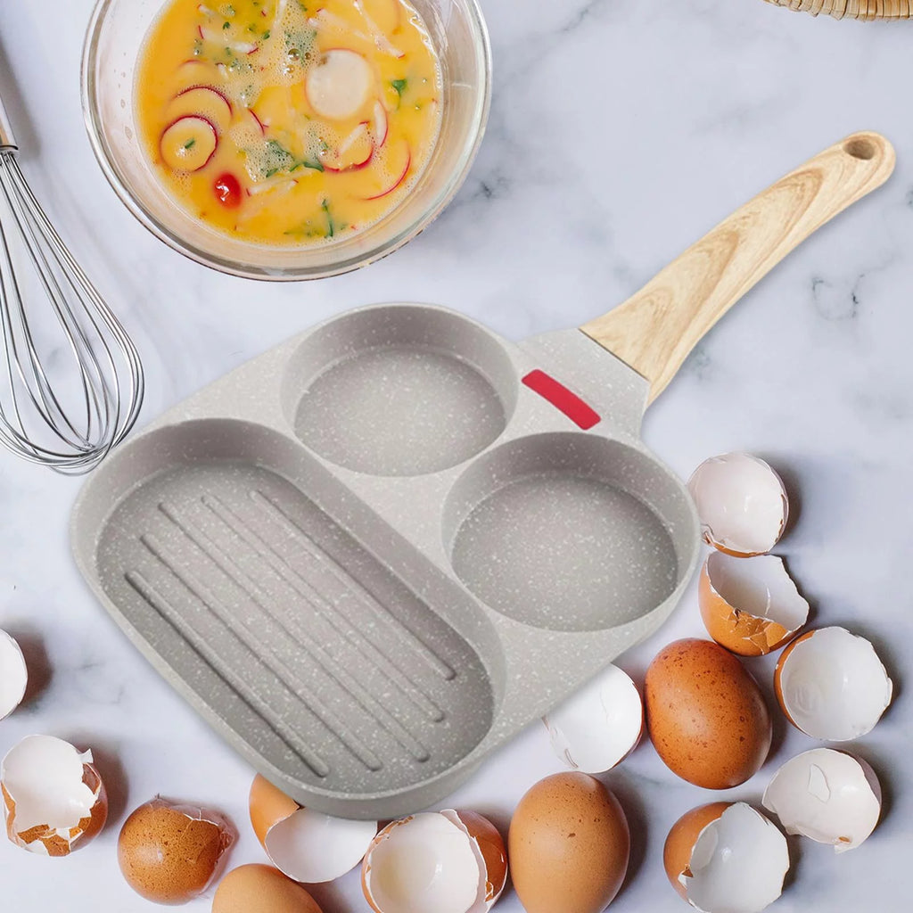 Nonstick 2 Holes Cookware Pan Q179404