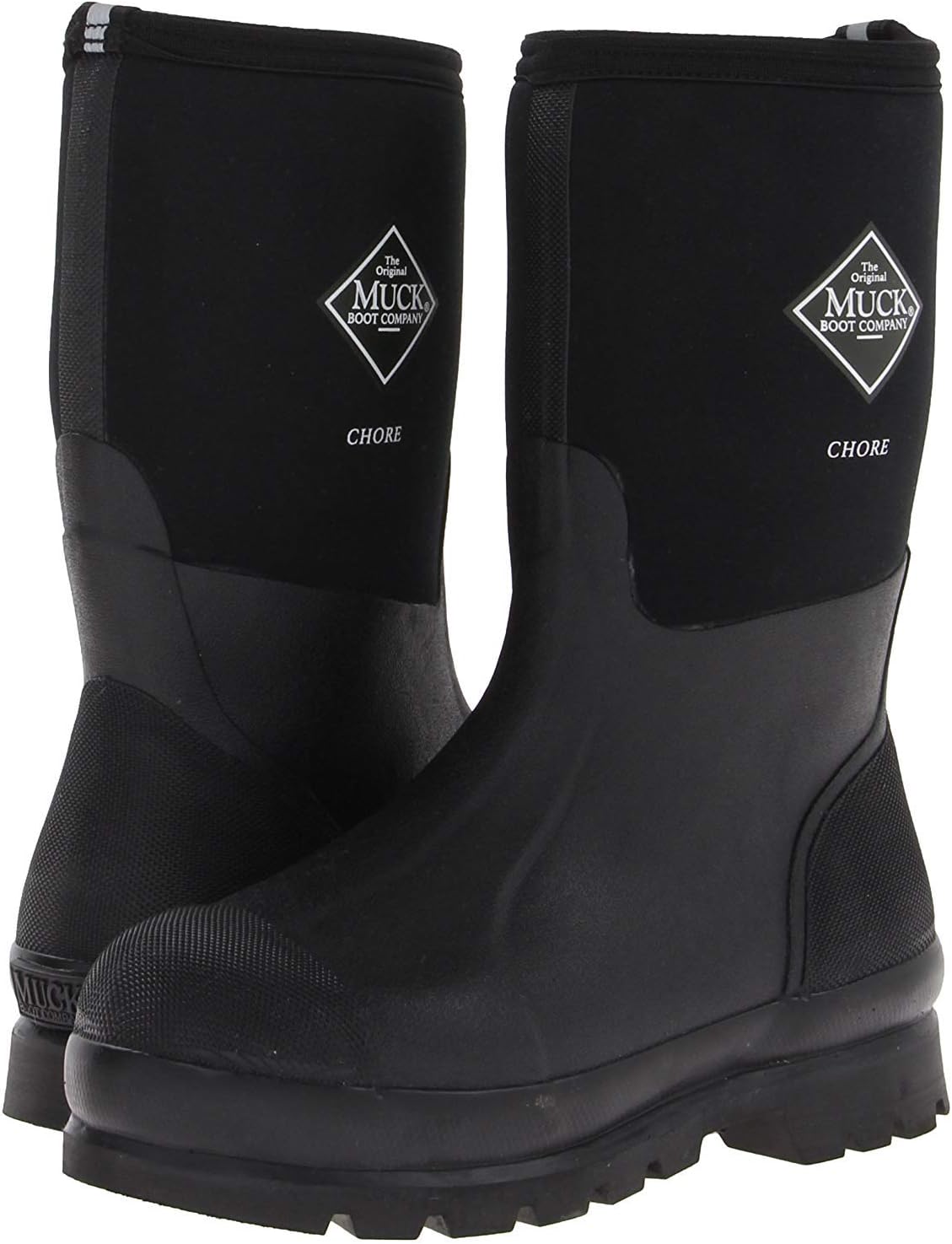 Black Rubber Work Boot L720