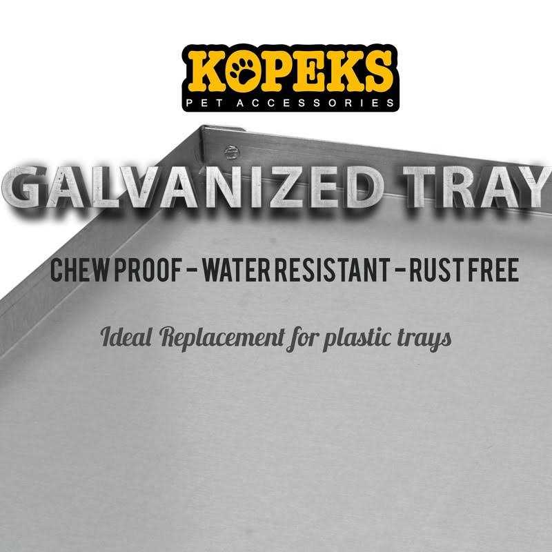 Galvanized Metal Tray C4159