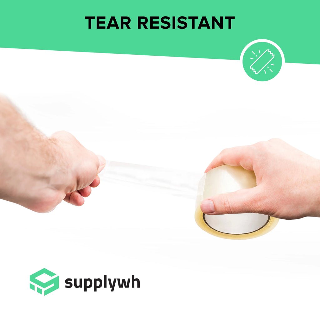 3-inch Core Clear Packing Tape Rolls C650094