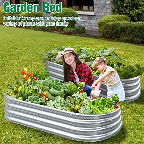 2x2x1 Ft Round Raised Garden Bed L654