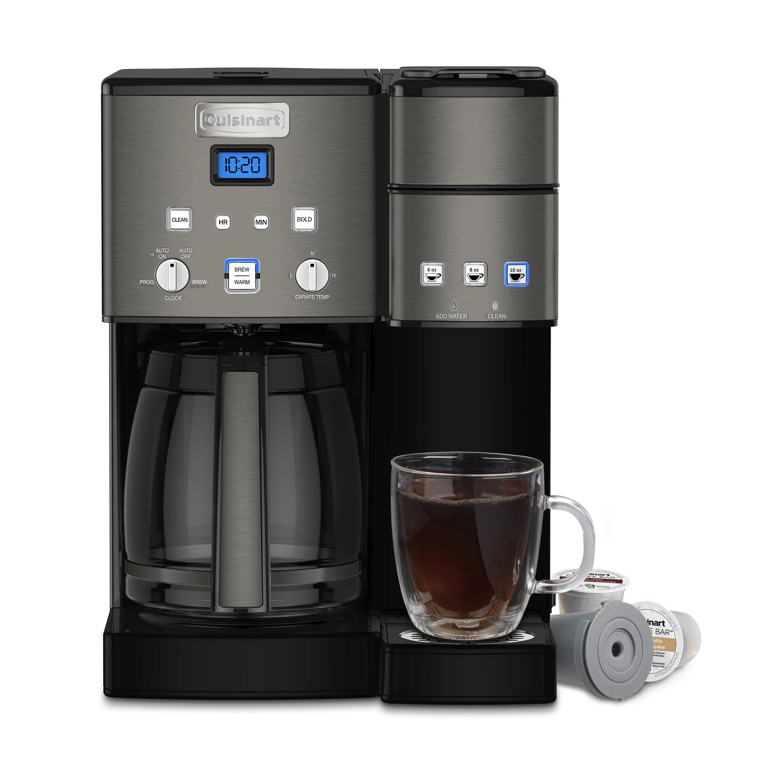 12 Cup Coffeemaker and Single-Serve Brewer E651