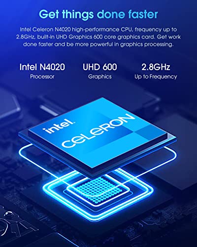 14.1'' Laptop, 256GB SSD, 8GB RAM, Intel Celeron N4020, 2K FHD IPS Display U770