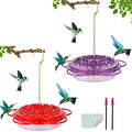3 Pack Leak-Proof Outdoor Hanging Hummingbird Feeders K4958