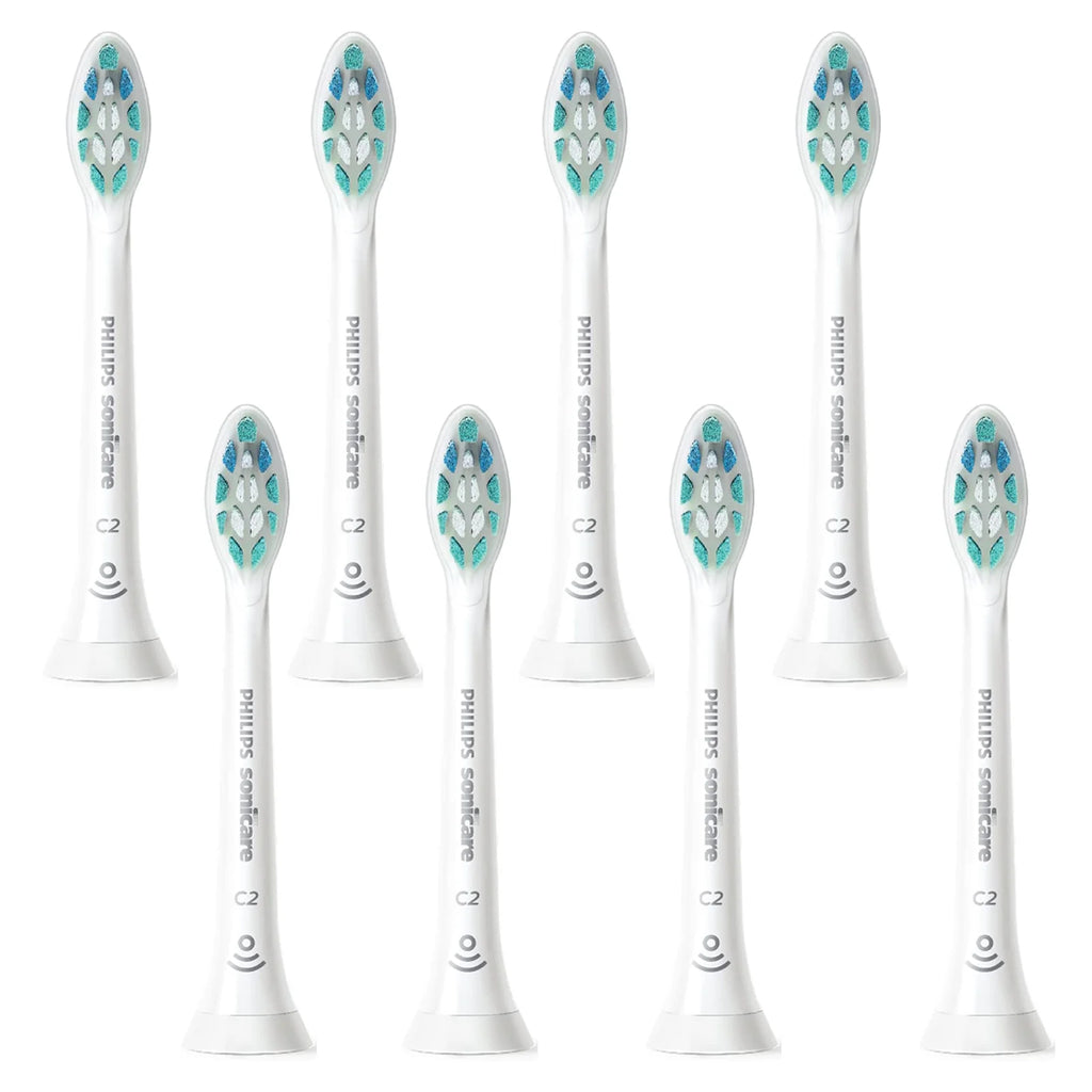 White 8 Pack Toothbrush Head Q775830