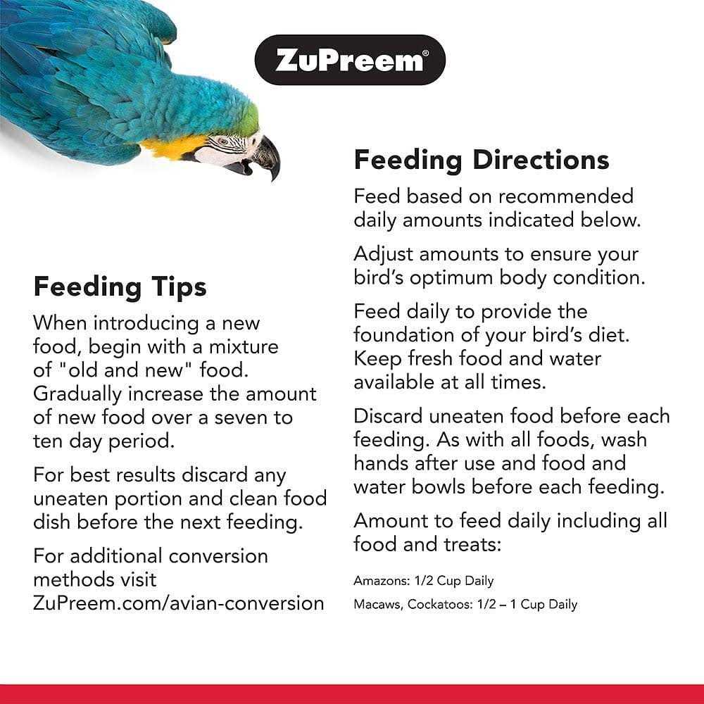 FruitBlend Flavor Food with Natural Flavors for Large Birds I22209