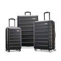 Midnight Black 3-Piece Hardside Expandable Luggage Set with Spinner Wheels N6930