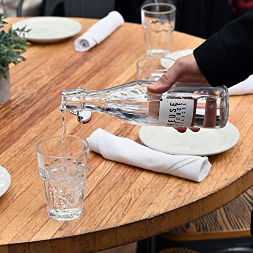 16.25 oz. Clear Stackable Cooler Glass, 6 Count C794621