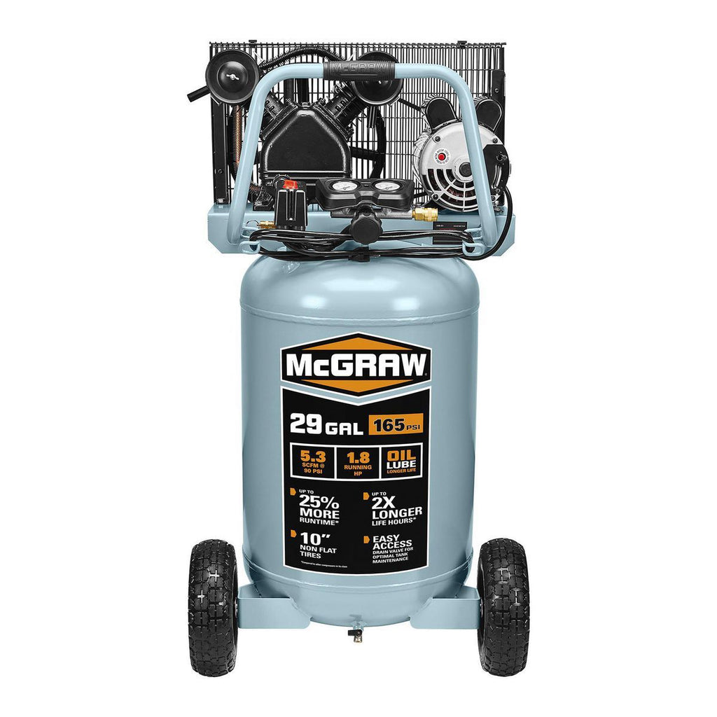 29 Gallon 165 PSI Oil-Lube Belt Drive Air Compressor N252