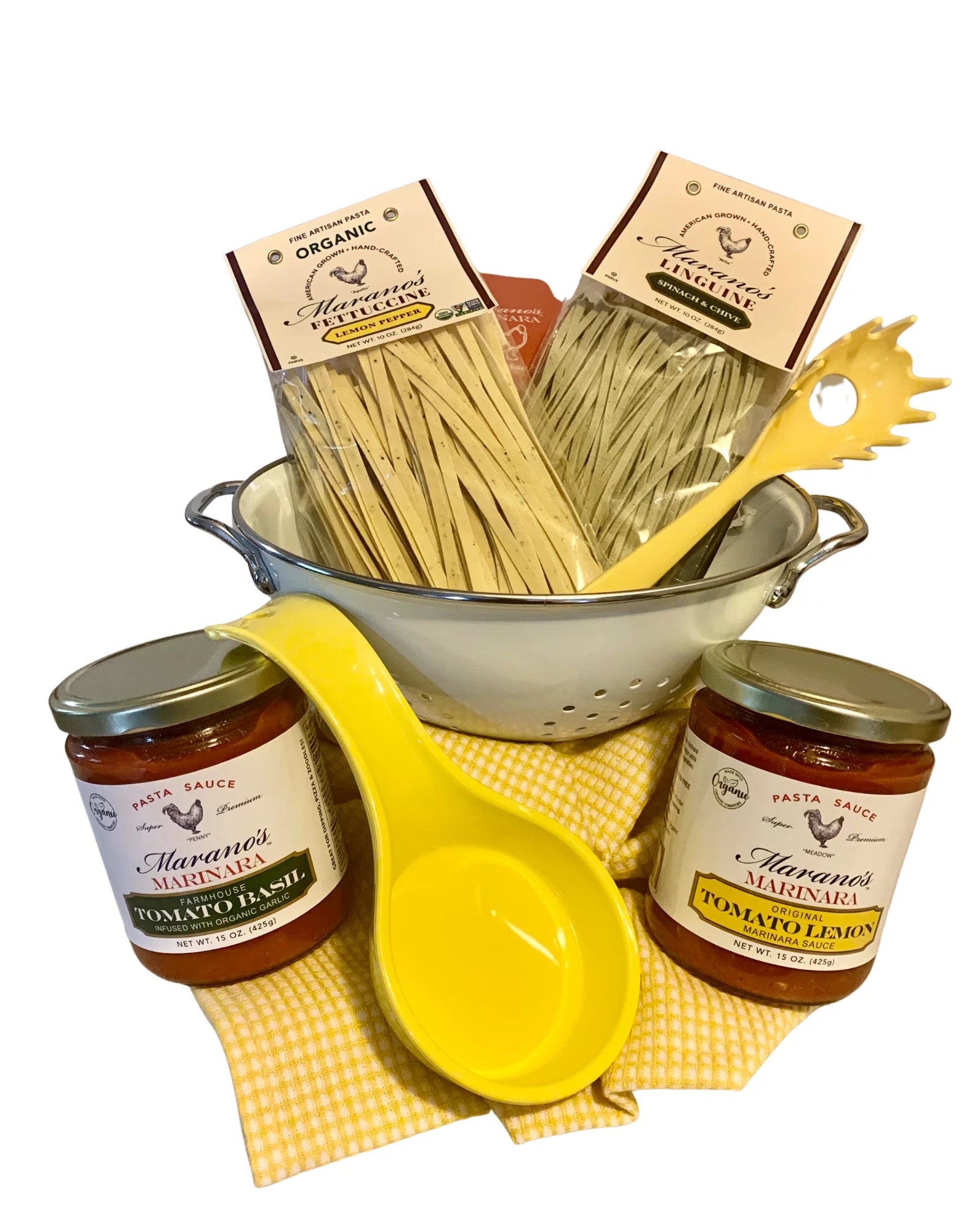 Gourmet Gift Basket with Marinara Sauces and Artisan Pastas S177
