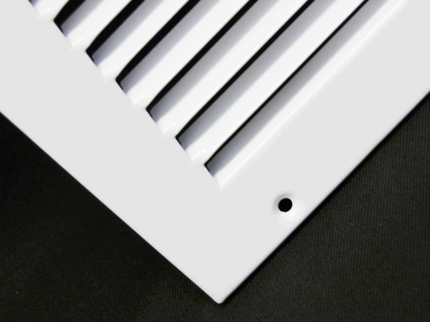 Steel Return Grilles HVAC Duct Cover (30"w X 10"h, White) O706478