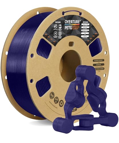 Black 1.75mm PETG Filament 1kg B8158